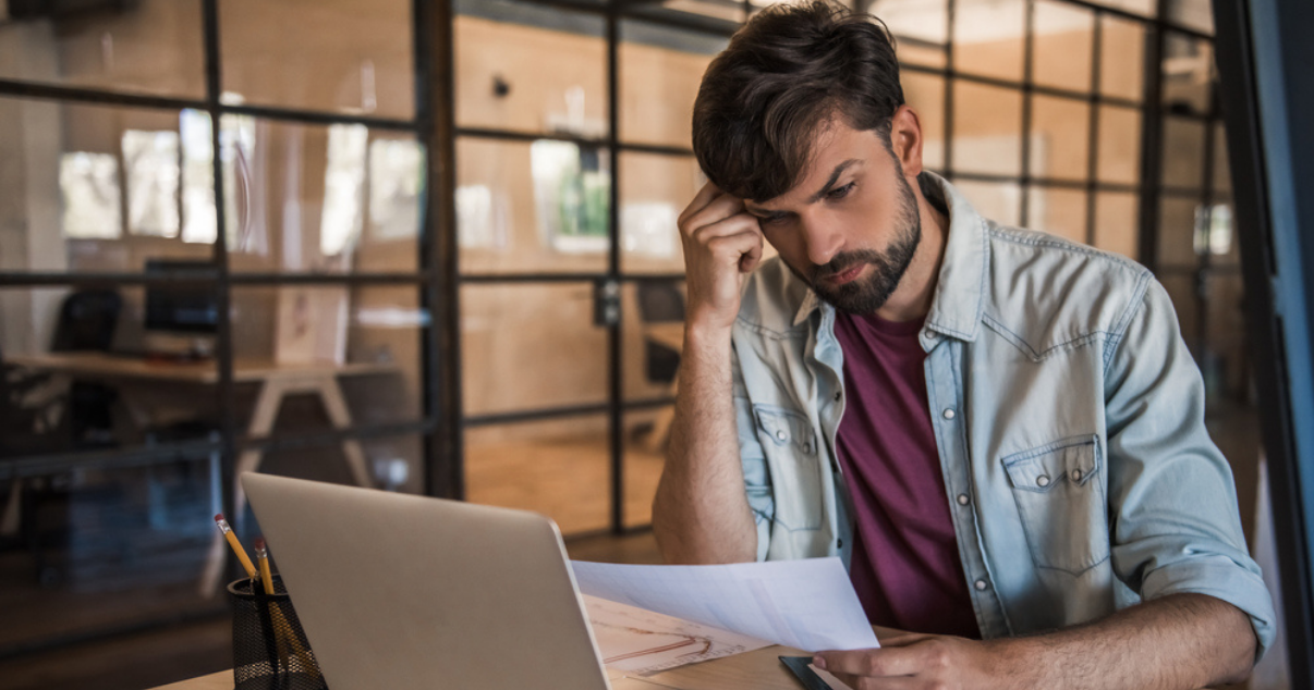 Businessman trying to get product taxability right