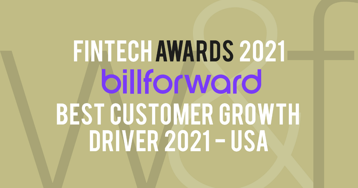 Best Customer Growth Driver USA - Fintech Awards 2021